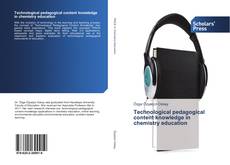 Buchcover von Technological pedagogical content knowledge in chemistry education