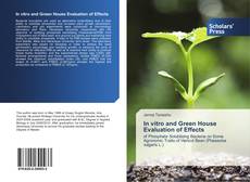 Capa do livro de In vitro and Green House Evaluation of Effects 