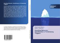 Buchcover von Hoarding Behavior: Identification of Underlying Triggers