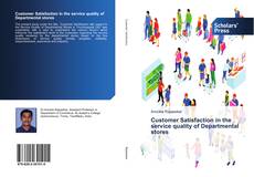 Capa do livro de Customer Satisfaction in the service quality of Departmental stores 