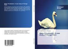 Buchcover von Water Privatisaion: A case study of Orange Farm