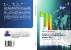 Buchcover von Entrepreneurial Orientation and Financial Performance of Nigerian SMEs