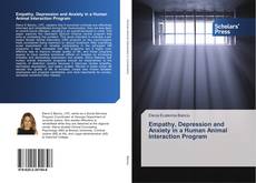Buchcover von Empathy, Depression and Anxiety in a Human Animal Interaction Program