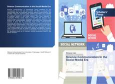 Capa do livro de Science Communication in the Social Media Era 