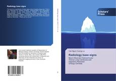 Bookcover of Radiology base signs