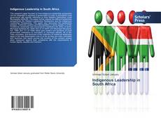 Capa do livro de Indigenous Leadership in South Africa 