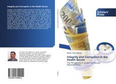 Capa do livro de Integrity and Corruption in the Health Sector 