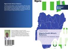 Capa do livro de Nigeria-South Africa's Relations 