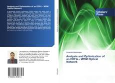 Buchcover von Analysis and Optimization of an EDFA – WDM Optical Network