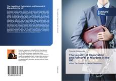 Portada del libro de The Legality of Deportation and Removal of Migrants in the UK