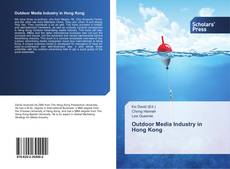 Outdoor Media Industry in Hong Kong kitap kapağı