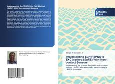 Bookcover of Implementing Surf RSPNS to EXC Method (SuRE) With Non-contact Sensors