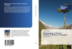 Bibliography of Tibetan Studies in Western Languages kitap kapağı