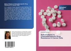 Portada del libro de Role of Hsp(s) in Chemotherapeutic Drug Resistance in Cancer Cells