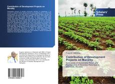 Contribution of Development Projects on Morality kitap kapağı