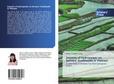 Buchcover von Impacts of hydropower on farmers’ livelihoods in Vietnam