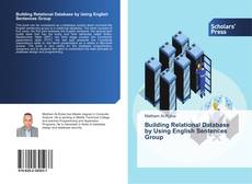 Capa do livro de Building Relational Database by Using English Sentences Group 