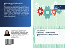 Bookcover of Selection Supplier with Considering Environmental Factors