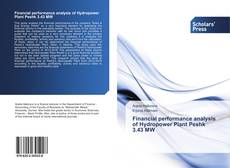 Buchcover von Financial performance analysis of Hydropower Plant Peshk 3.43 MW