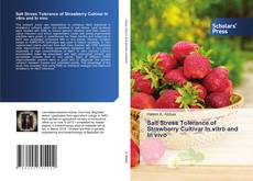 Bookcover of Salt Stress Tolerance of Strawberry Cultivar In vitro and In vivo