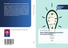Buchcover von Wire-EDM process parameters and optimization