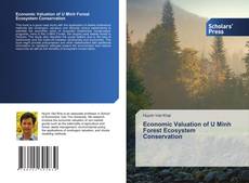 Economic Valuation of U Minh Forest Ecosystem Conservation的封面