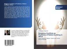 Capa do livro de Religious Conflicts as Problems of Nation-building in Africa 