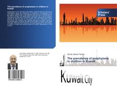 Portada del libro de The prevalence of anaphylaxis in children in Kuwait