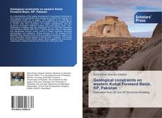 Bookcover of Geological constraints on western Kohat Foreland Basin, KP, Pakistan