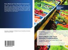 Capa do livro de Heavy Metal and Trace Element Contamination 