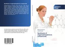 Buchcover von Synthesis of organophosphorus compounds