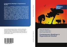 Buchcover von Contemporary Readings in Organisational Studies