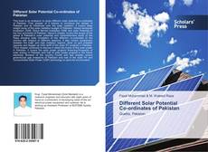 Copertina di Different Solar Potential Co-ordinates of Pakistan