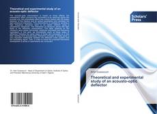 Capa do livro de Theoretical and experimental study of an acousto-optic deflector 