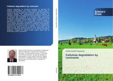 Borítókép a  Cellulose degradation by ruminants - hoz