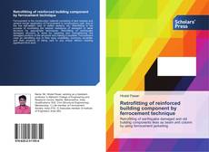 Buchcover von Retrofitting of reinforced building component by ferrocement technique