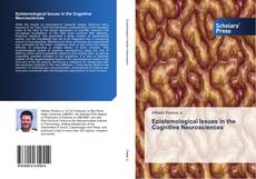 Buchcover von Epistemological Issues in the Cognitive Neurosciences