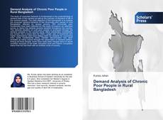 Capa do livro de Demand Analysis of Chronic Poor People in Rural Bangladesh 