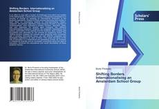 Bookcover of Shifting Borders. Internationalising an Amsterdam School Group