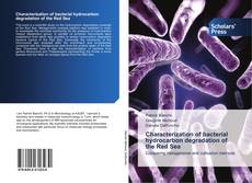 Buchcover von Characterization of bacterial hydrocarbon degradation of the Red Sea