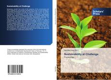 Bookcover of Sustainability at Challenge