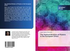 Capa do livro de The Vertical Division of Powers in the European Union 