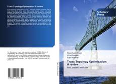 Bookcover of Truss Topology Optimization: A review