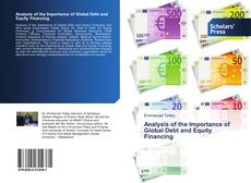 Capa do livro de Analysis of the Importance of Global Debt and Equity Financing 