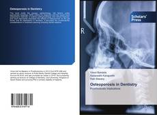 Bookcover of Osteoporosis in Dentistry