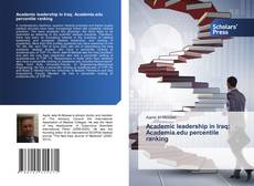 Academic leadership in Iraq: Academia.edu percentile ranking的封面