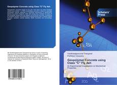 Buchcover von Geopolymer Concrete using Class "C" Fly Ash