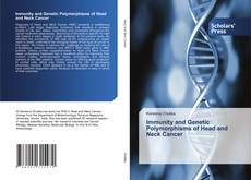 Buchcover von Immunity and Genetic Polymorphisms of Head and Neck Cancer