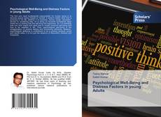 Psychological Well-Being and Distress Factors in young Adults kitap kapağı