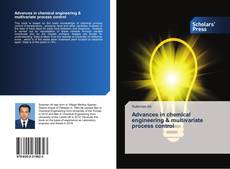 Capa do livro de Advances in chemical engineering & multivariate process control 